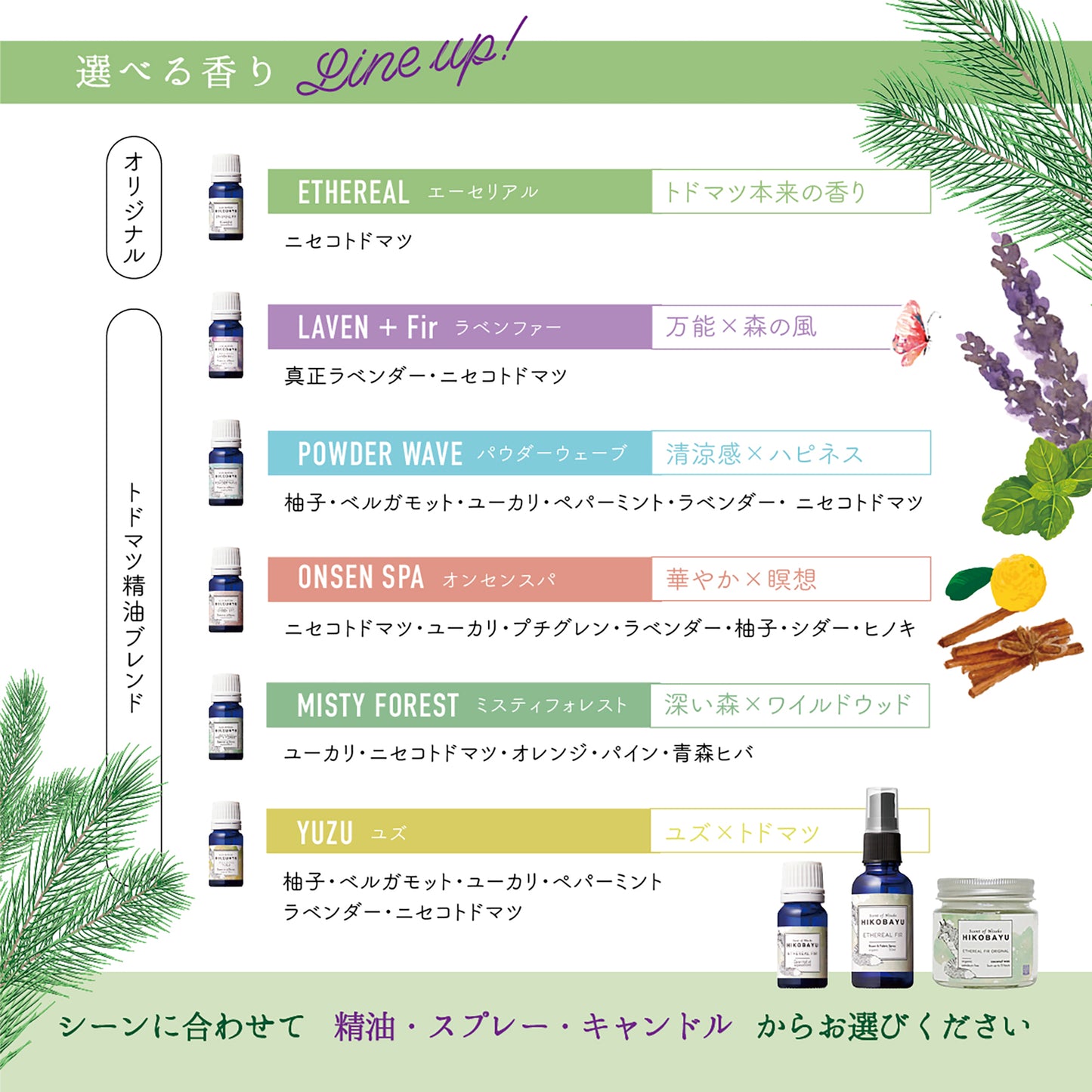 ETHEREAL FIR  ニセコ産トドマツ精油 10ml